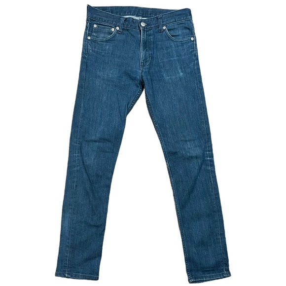 MTWTFSS Weekday Friday Men's Blue Slim Fit Stretch Denim Jean   Size W29 L30 - Picture 1 of 6